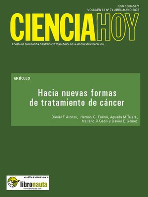 cover image of Hacia nuevas formas de tratamiento del cáncer